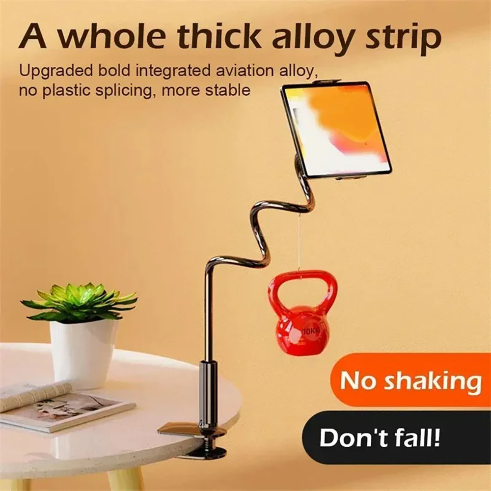 Desk Cable Clip - 360도 회전 클립 휴대폰 거치대, 아이폰,