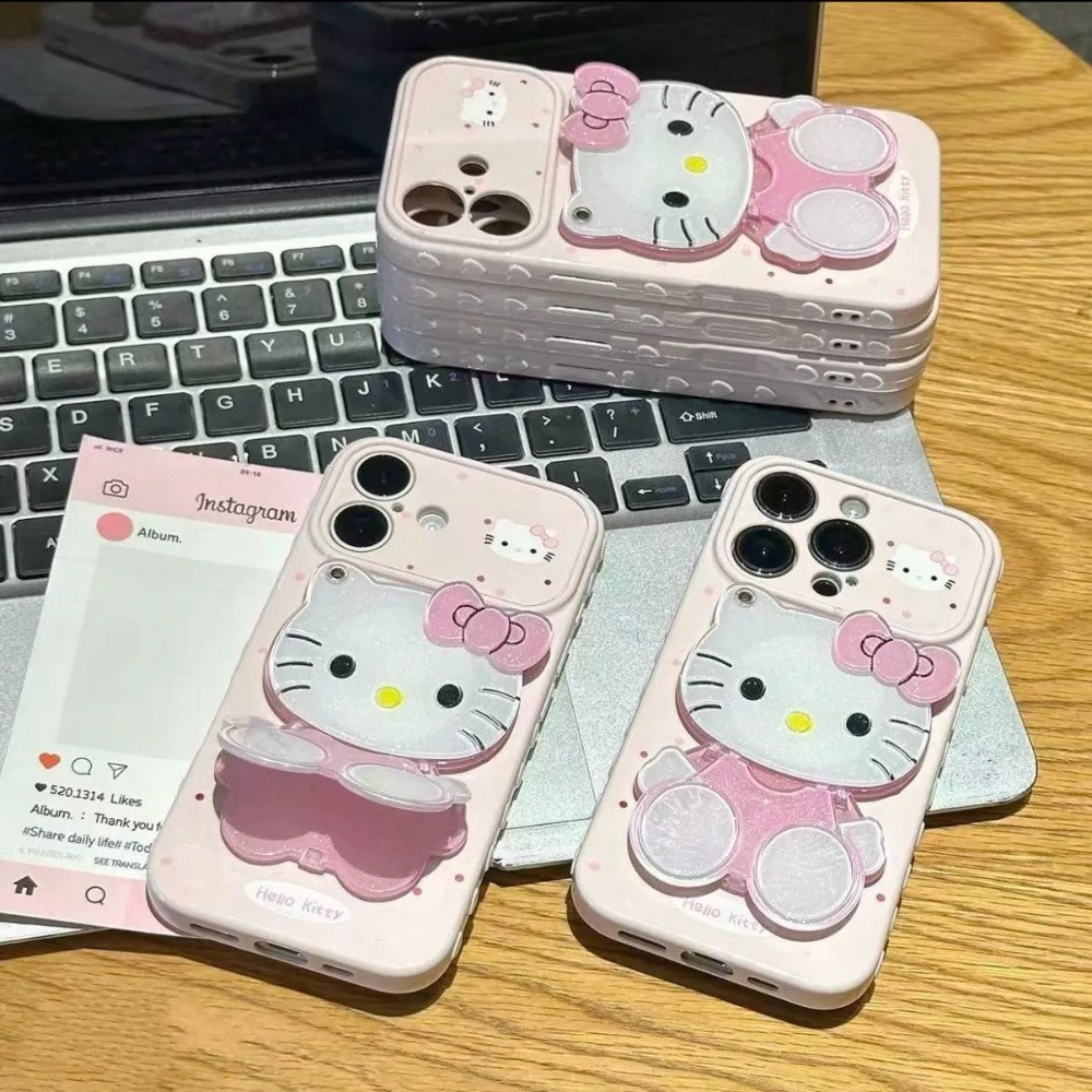 Tech Accessories Phone - 창의적인 애니메이션 주변기기 폰 케이스 홀더,