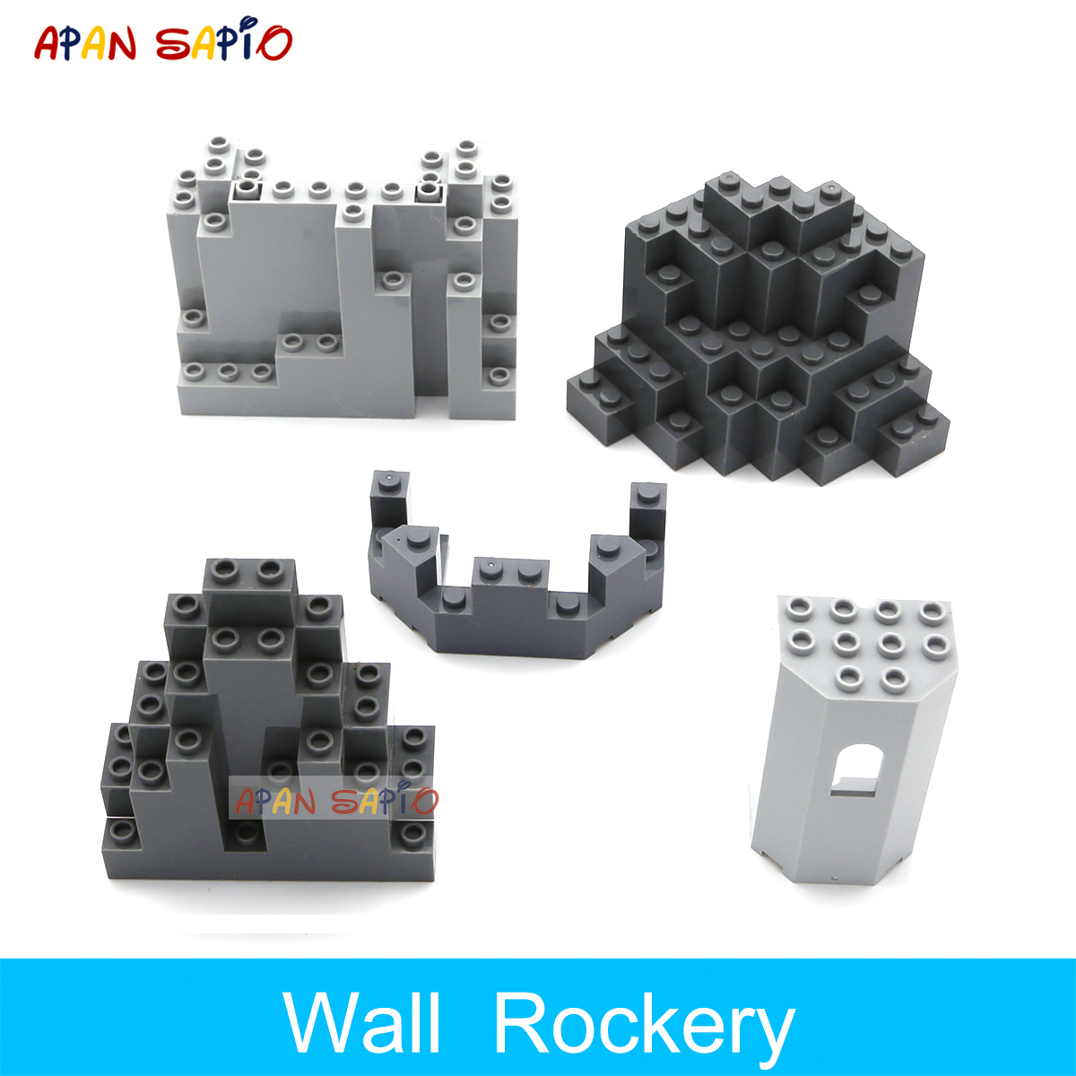Tech Diving Accessories - Rockery Mound Rock 빌딩 블록 성