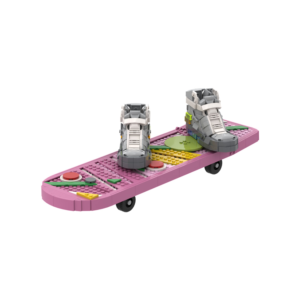 MOC 영화 미래로 돌아 가기 스케이트 보드 빌딩 블록 - Tech Accessories For Kids 리뷰 및 가격