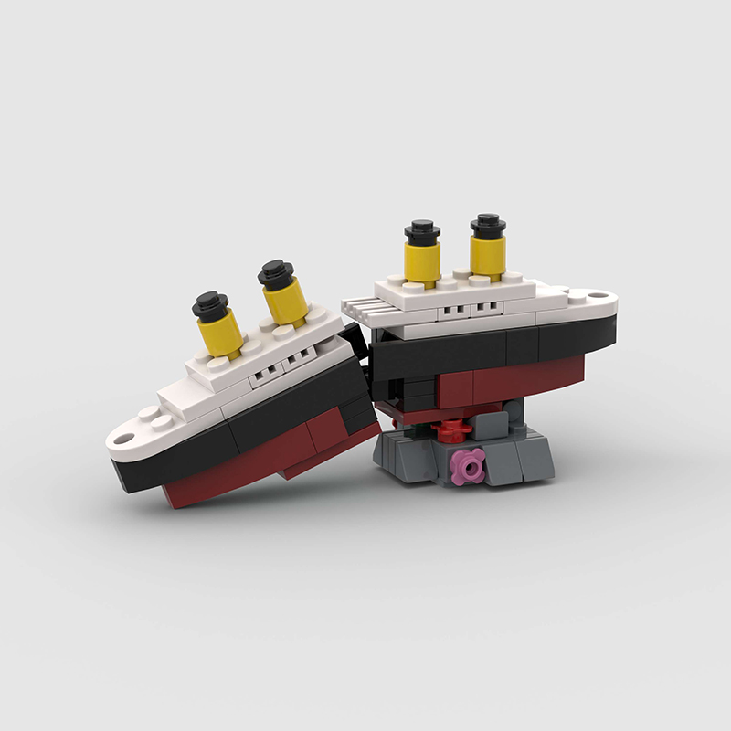 미니 RMS 타이타닉 침몰 한 선박 모델 반쪽으로 분할 - Tech Diving Accessories 리뷰 및 가격