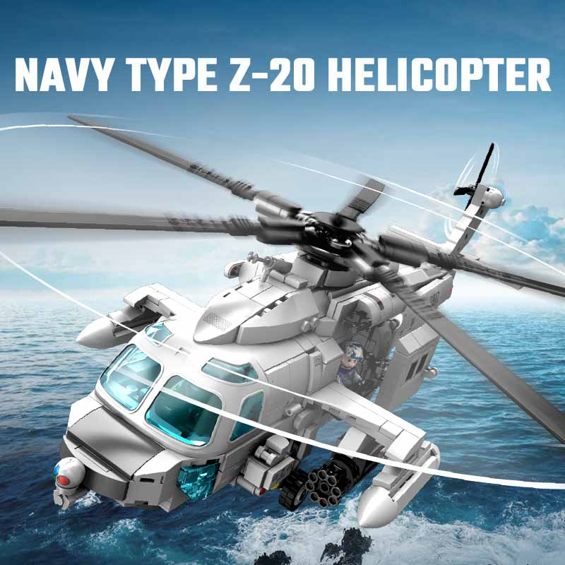 SEMBO 862pcs 해군 유형 Z-20 헬리콥터 빌 - Tech Diving Accessories 리뷰 및 가격