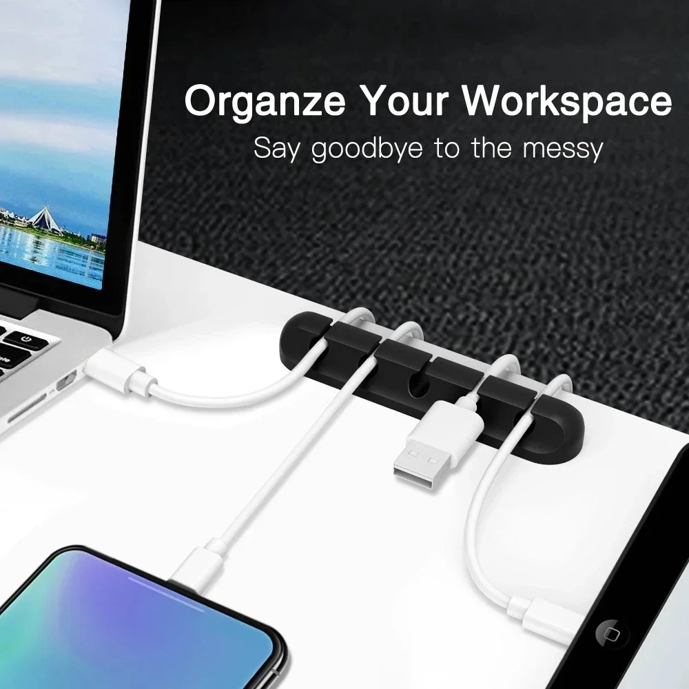 접착식 케이블 홀더 코드 클립 정리함 데스크탑 USB  - Desk Cable Clip 리뷰 및 가격