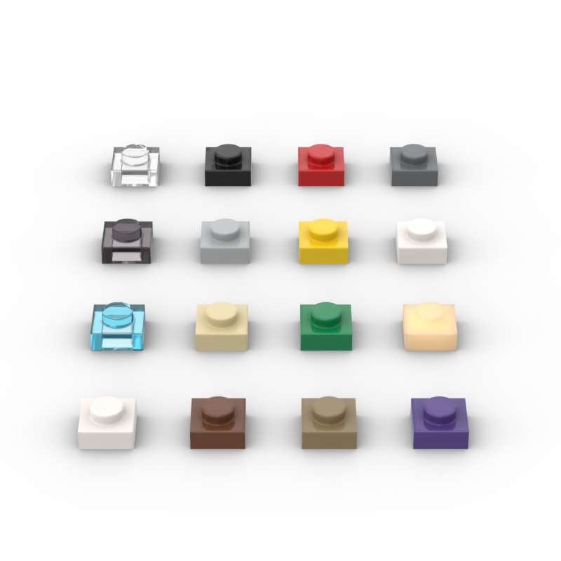 MOC 10PCS 3024 1x1 플레이트 빌딩 블록  - Tech Accessories For Kids 리뷰 및 가격