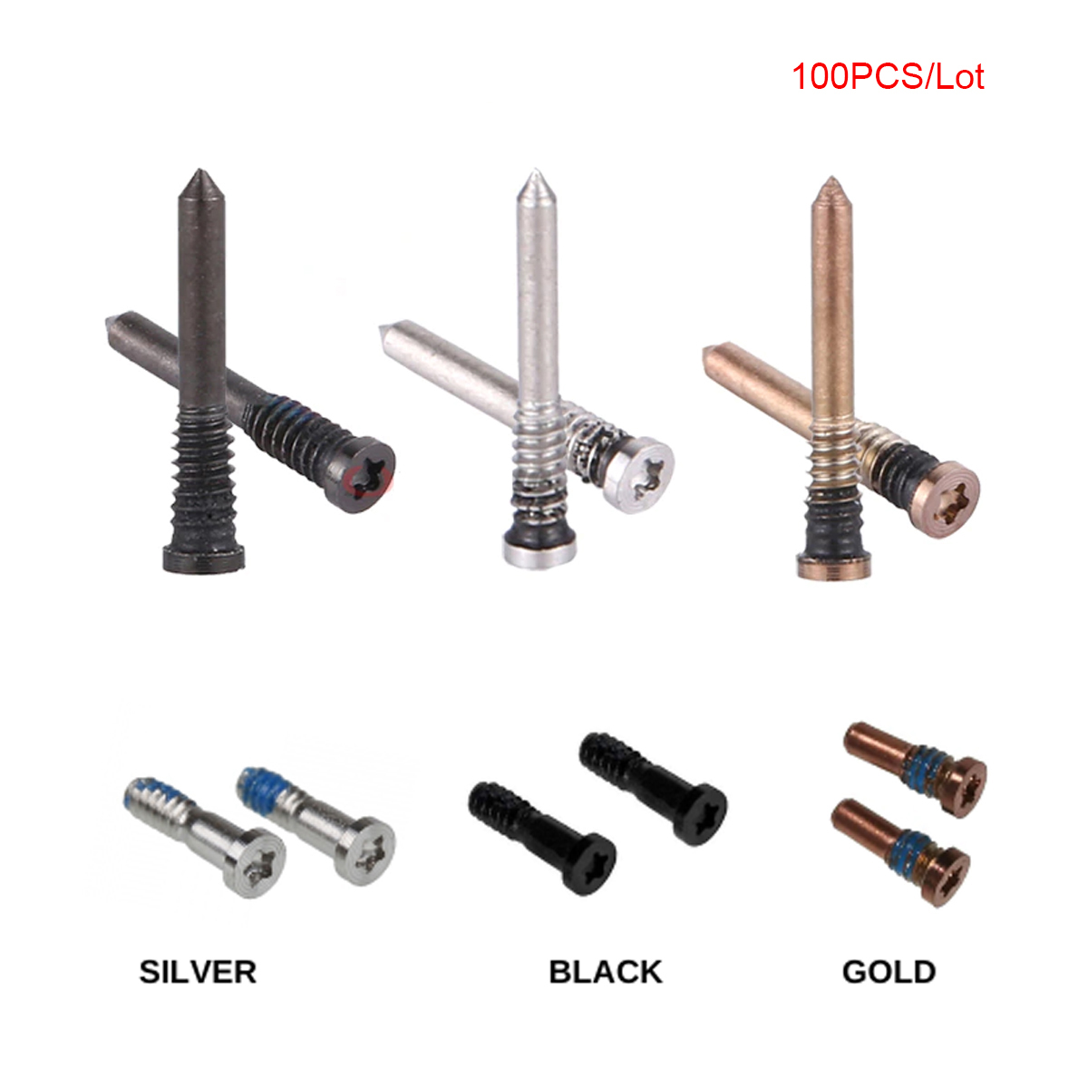 100개 바닥 펜탈로브 나사 수리용 휴대폰 액세서리 애 - Tech Accessories Phone 리뷰 및 가격