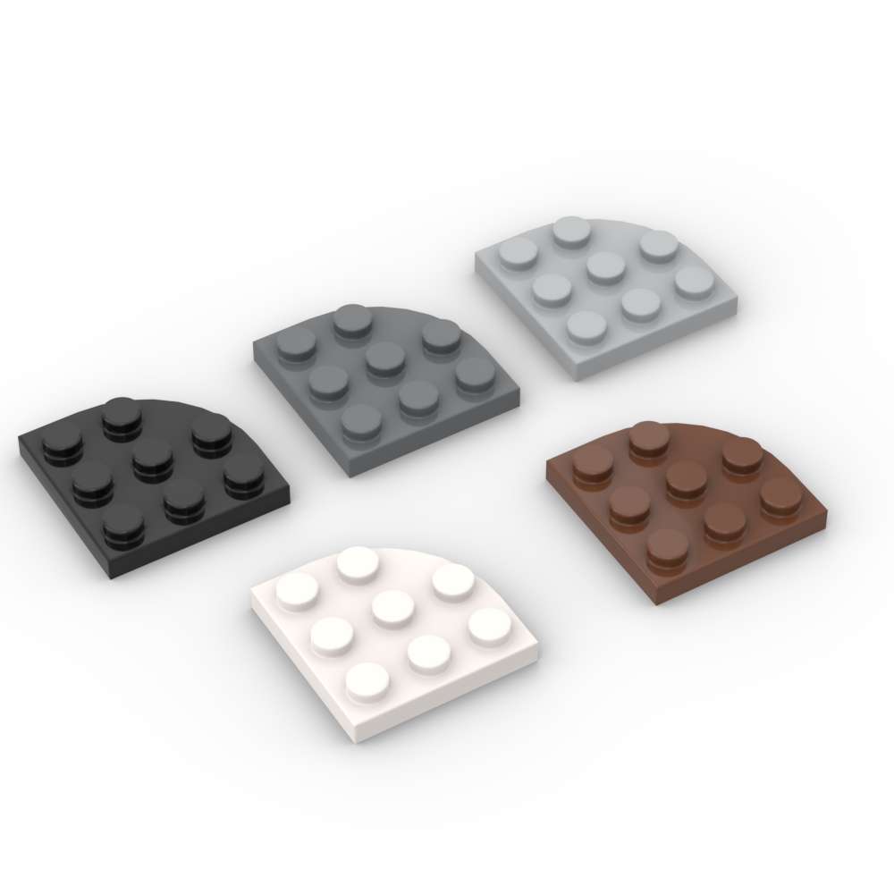 MOC 10PCS 30357 라운드 코너 3x3 빌딩  - Tech Accessories For Kids 리뷰 및 가격