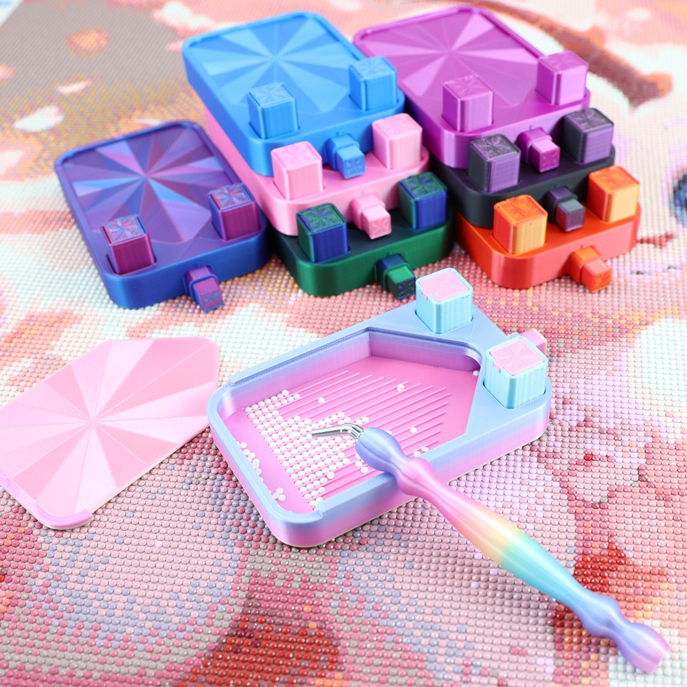 다색 다이아몬드 페인팅 트레이(2개의 쓰레기통 포함), - Useful Tech Accessories 리뷰 및 가격
