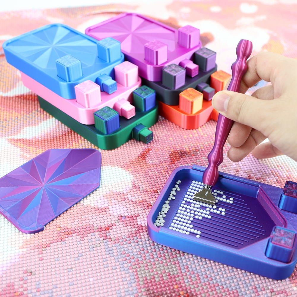 다색 다이아몬드 페인팅 트레이(2개의 쓰레기통 포함), - Useful Tech Accessories 리뷰 및 가격