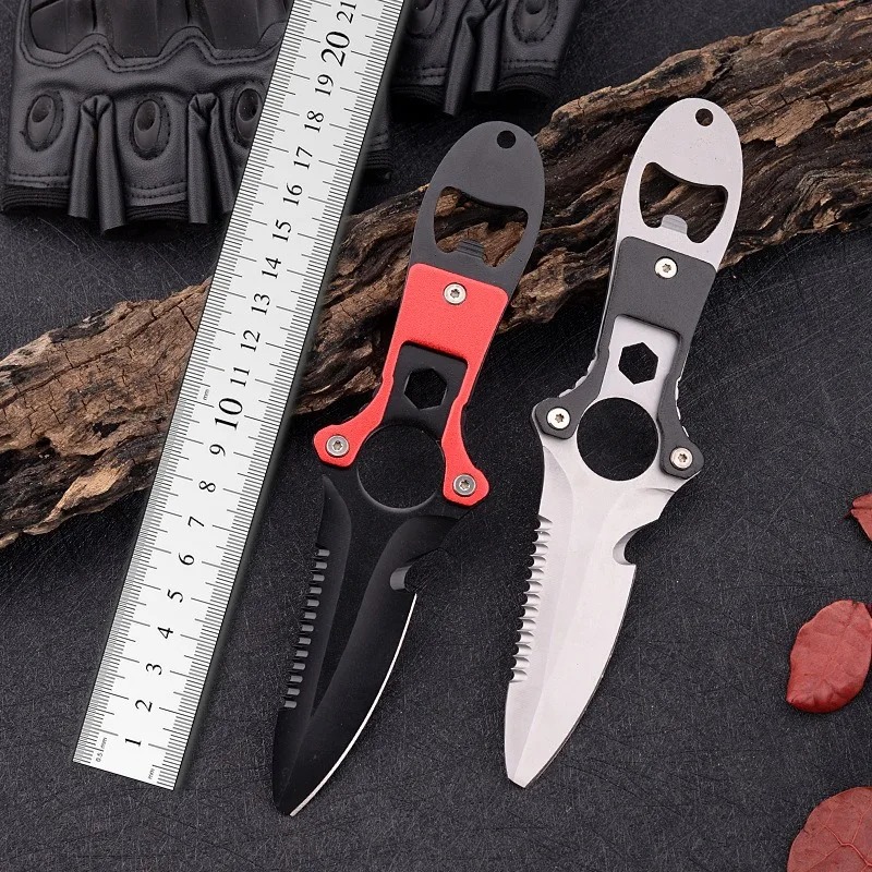 스테인리스 스틸 다기능 나이프 다이빙 도구 수상 구조  - Tech Diving Accessories 리뷰 및 가격
