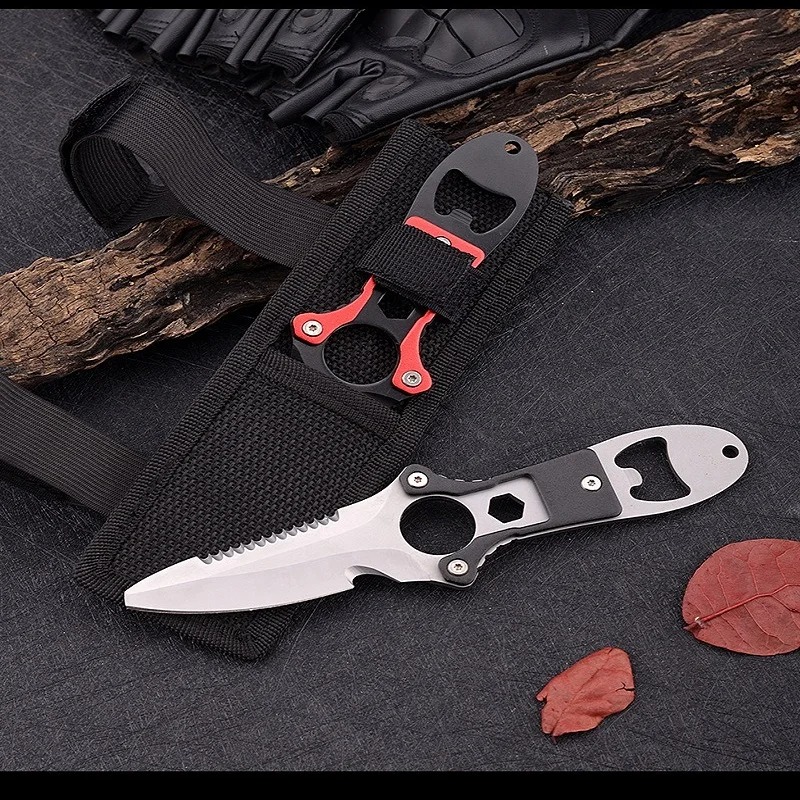 스테인리스 스틸 다기능 나이프 다이빙 도구 수상 구조  - Tech Diving Accessories 리뷰 및 가격