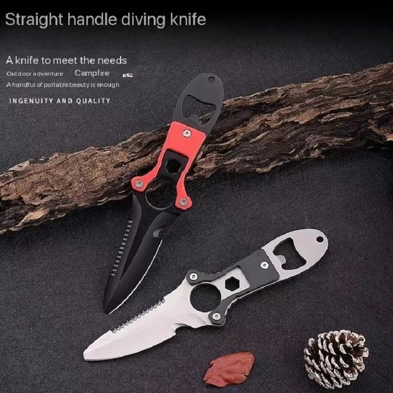 스테인리스 스틸 다기능 나이프 다이빙 도구 수상 구조  - Tech Diving Accessories 리뷰 및 가격